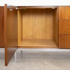 Florence Knoll Free Standing Credenza with Carrara Marble Top by Florence Knoll for Knoll - 2882393