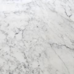 Florence Knoll Free Standing Credenza with Carrara Marble Top by Florence Knoll for Knoll - 2882394