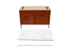 Florence Knoll Mid Century Florence Knoll Marble Top Four Drawer File Cabinet - 3806383