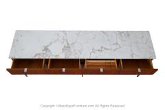 Florence Knoll Mid Century Marble Florence Knoll Executive Credenza File Cabinet - 3875331