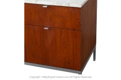 Florence Knoll Mid Century Marble Florence Knoll Executive Credenza File Cabinet - 3875335