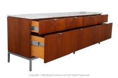 Florence Knoll Mid Century Marble Florence Knoll Executive Credenza File Cabinet - 3875338