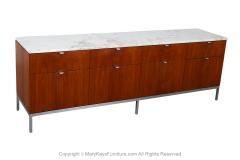 Florence Knoll Mid Century Marble Florence Knoll Executive Credenza File Cabinet - 3875339