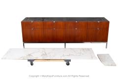 Florence Knoll Mid Century Marble Florence Knoll Executive Credenza File Cabinet - 3875341