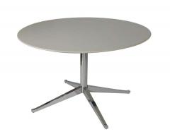Florence Knoll Mid Century Modern Round Dining Table or Desk by Florence Knoll for Knoll - 1749418