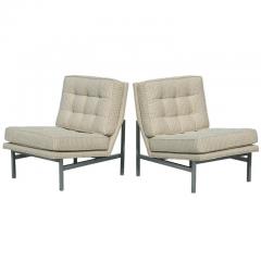 Florence Knoll Pair of 1950s Midcentury Florence Knoll Lounge Chairs - 2249639