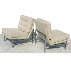 Florence Knoll Pair of 1950s Midcentury Florence Knoll Lounge Chairs - 2249641