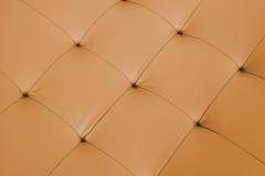 Florence Knoll Pair of Florence Knoll Leather Ottomans 1965 - 4207317