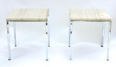 Florence Knoll Pair of Original Florence Knoll Square Side Tables 1960 Italy - 3127476
