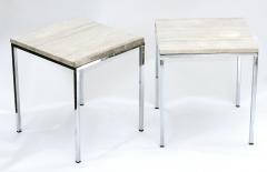 Florence Knoll Pair of Original Florence Knoll Square Side Tables 1960 Italy - 3127484