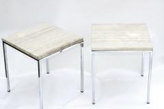 Florence Knoll Pair of Original Florence Knoll Square Side Tables 1960 Italy - 3127485