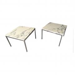 Florence Knoll Pair of coffee tables ends of sofa by Florence Knoll Knoll Intl circa 1960 - 3914317