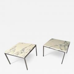 Florence Knoll Pair of coffee tables ends of sofa by Florence Knoll Knoll Intl circa 1960 - 3917240