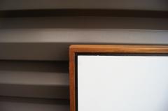 Florence Knoll Queen Walnut and Laminate Headboard by Florence Knoll for Knoll Associates - 2949105