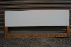 Florence Knoll Queen Walnut and Laminate Headboard by Florence Knoll for Knoll Associates - 2949107