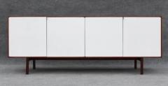 Florence Knoll Restored Florence Knoll Walnut Maple Cabinet Model No 541 New York 1960s - 3427820