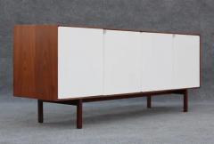 Florence Knoll Restored Florence Knoll Walnut Maple Cabinet Model No 541 New York 1960s - 3427824