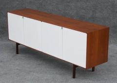 Florence Knoll Restored Florence Knoll Walnut Maple Cabinet Model No 541 New York 1960s - 3427876
