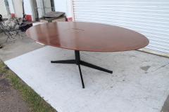 Florence Knoll Vintage Florence Knoll Table with a Red Tiger Maple Top - 4271705