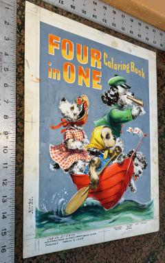 Florence S Winship Can cute be profound Cute Puppies Boat Trip Childrens Book - 4583759