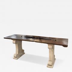 Florentine Chestnut Console Table - 4629436