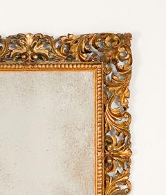 Florentine Italian Giltwood Mirror circa 1880 Later mirror plate - 3151983