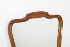 Florentine Walnut Shaped Mirror Italy circa 1940 - 2919450