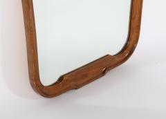Florentine Walnut Shaped Mirror Italy circa 1940 - 2919451