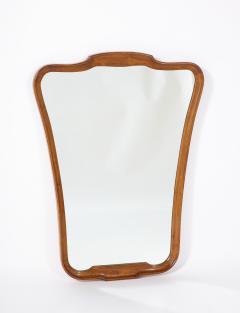 Florentine Walnut Shaped Mirror Italy circa 1940 - 2919452