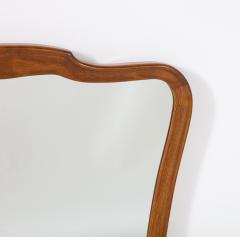 Florentine Walnut Shaped Mirror Italy circa 1940 - 2919454