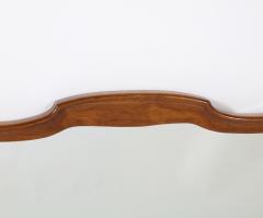 Florentine Walnut Shaped Mirror Italy circa 1940 - 2919455