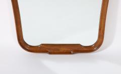 Florentine Walnut Shaped Mirror Italy circa 1940 - 2919456
