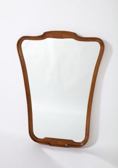 Florentine Walnut Shaped Mirror Italy circa 1940 - 2919458