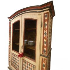Florentine hand painted harlequin Cupboard late 19th century - 3815105