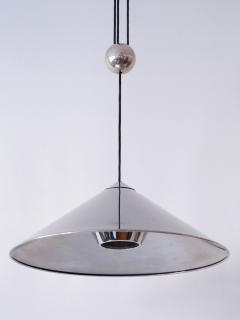 Florian Schulz Adjustable Counterweight Pendant Lamp Keos by Florian Schulz Germany 1970s - 2257357