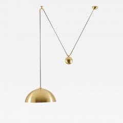 Florian Schulz DUOS 36 Pendant Lamp with Side Pull in Brass by Florian Schulz Germany - 1155715