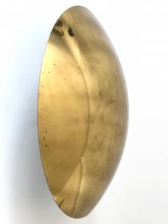 Florian Schulz Early Minimalistic Brass Flush Mount or Sconce by Florian Schulz Germany 1960s - 4250154