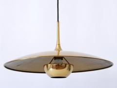 Florian Schulz Elegant Counterweight Brass Pendant Lamp Onos 55 by Florian Schulz 1970s - 3199949