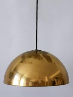 Florian Schulz Elegant Mid Century Counterweight Brass Pendant Lamp by Florian Schulz 1960s - 3840557