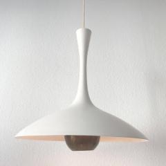 Florian Schulz Elegant Mid Century Modern Pendant Lamp or Hanging Light by Florian Schulz 1960s - 3157084