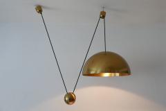 Florian Schulz Exceptional Counter Balance Pendant Lamp Solan by Florian Schulz Germany1980s - 1931045