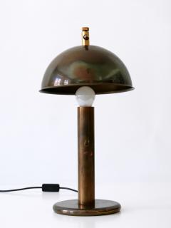 Florian Schulz Exceptional Mid Century Modern Brass Table Lamp by Florian Schulz Germany 1970s - 2049200