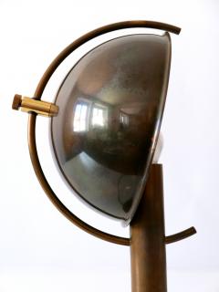 Florian Schulz Exceptional Mid Century Modern Brass Table Lamp by Florian Schulz Germany 1970s - 2049202