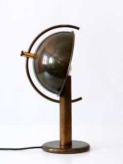 Florian Schulz Exceptional Mid Century Modern Brass Table Lamp by Florian Schulz Germany 1970s - 2049205