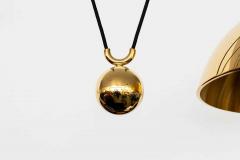 Florian Schulz FLORIAN SCHULZ ATTRIBUTED DOUBLE DOME COUNTERBALANCE PENDANT - 1735602