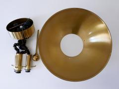 Florian Schulz Large Elegant Mid Century Pulldown Brass Pendant Lamp by Florian Schulz 1970s - 4124748