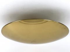 Florian Schulz Large MId Century Brass Flush Mount or Sconce by Florian Schulz Germany 1970s - 4719497