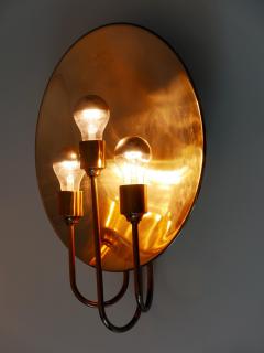 Florian Schulz Large Mid Century Sconce or Wall Lamp W195 by Florian Schulz Germany 1960s - 4107910