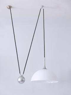 Florian Schulz Mid Century Modern Counterweight Pendant Lamp by Florian Schulz Germany 1970s - 2985921