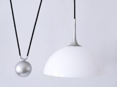 Florian Schulz Mid Century Modern Counterweight Pendant Lamp by Florian Schulz Germany 1970s - 2985923